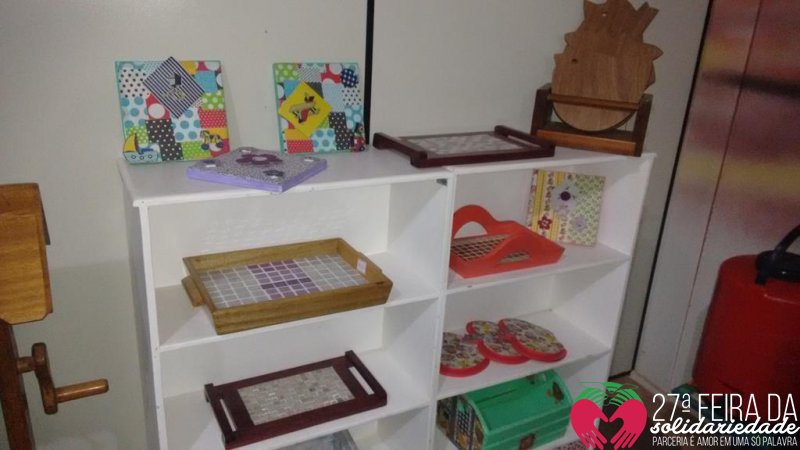 Exposição de artesanatos na EXPOAC 2015