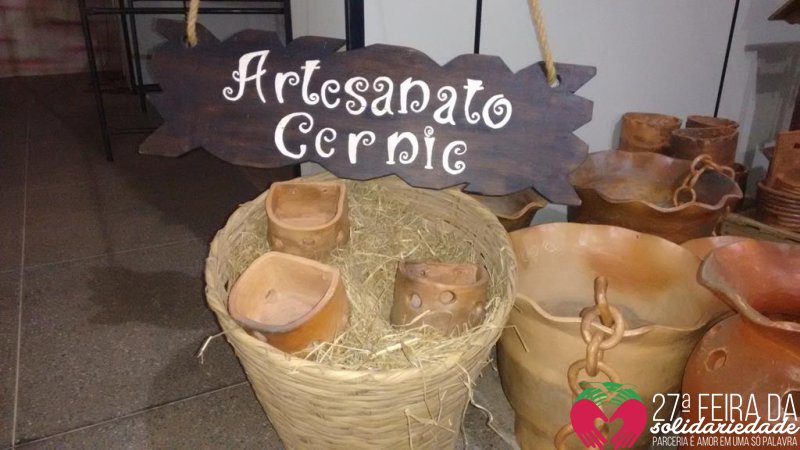 Exposição de artesanatos na EXPOAC 2015