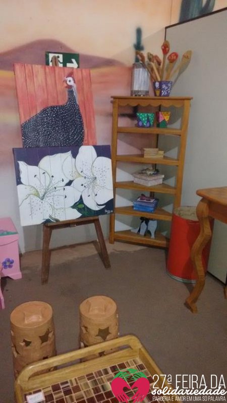 Exposição de artesanatos na EXPOAC 2015
